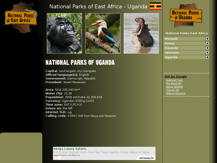 www.nationalparksofuganda.com