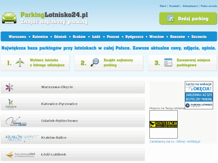 www.parkinglotnisko24.pl