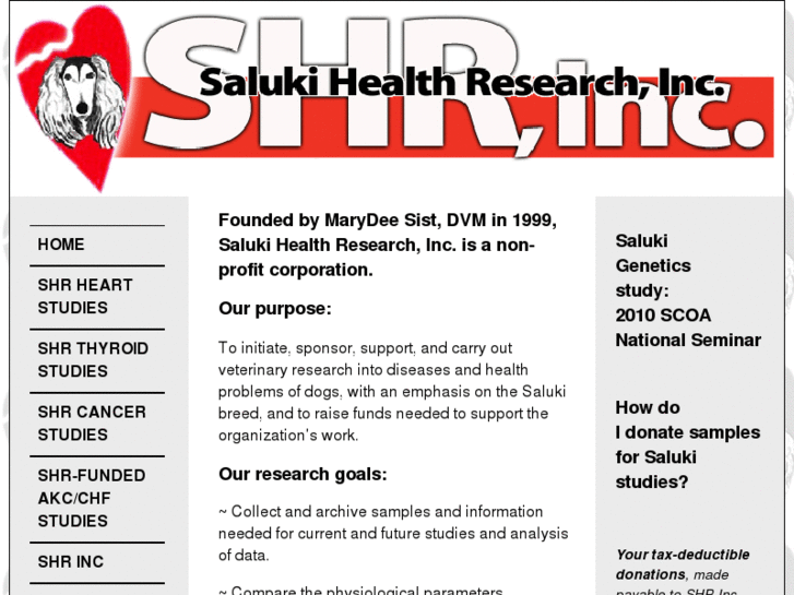 www.salukihealthresearch.com