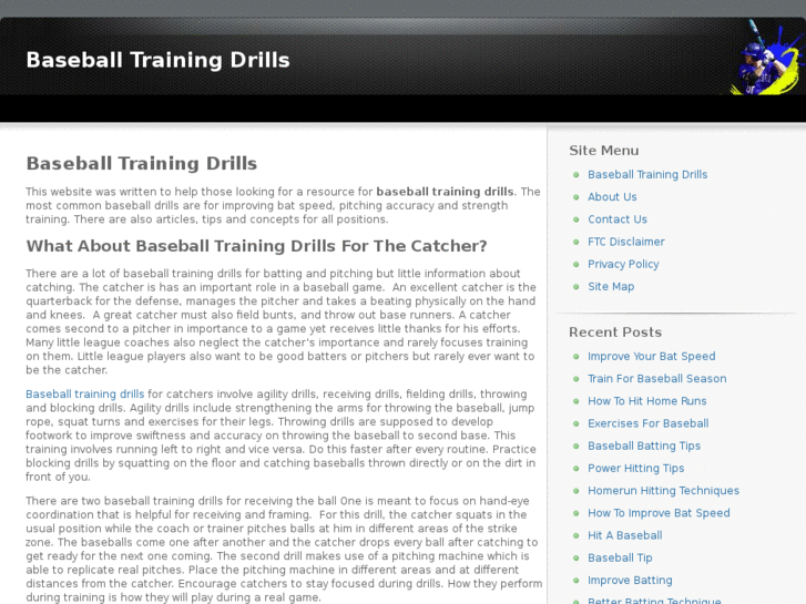 www.baseballtrainingdrills.org