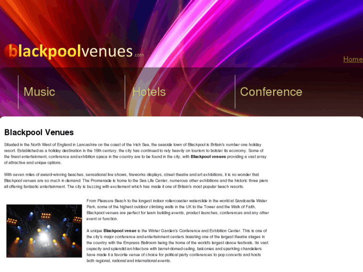 www.blackpoolvenues.com