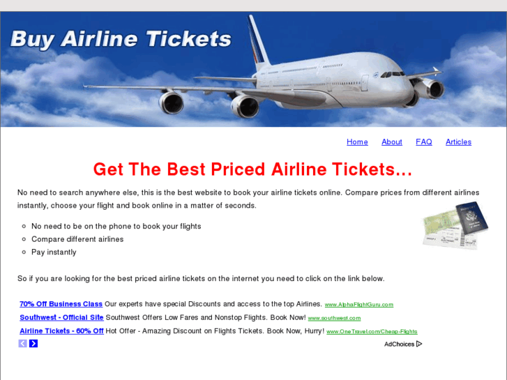 www.buyticketsairline.com