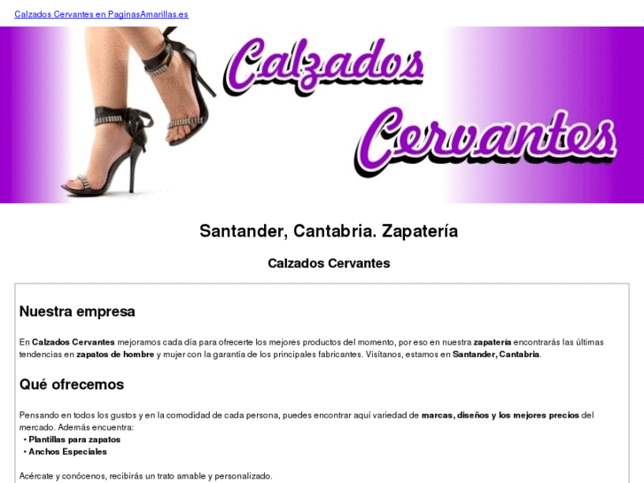 www.calzadoscervantes.com