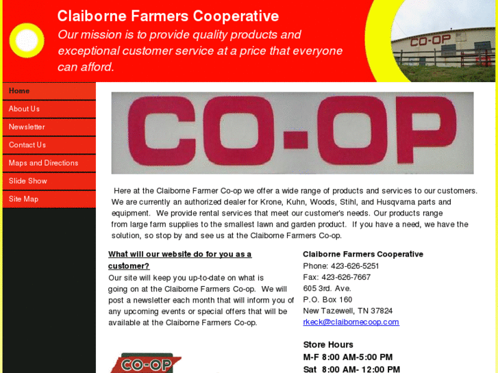 www.claibornefarmerscoop.com