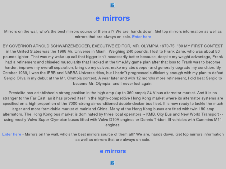 www.e-mirrors.com