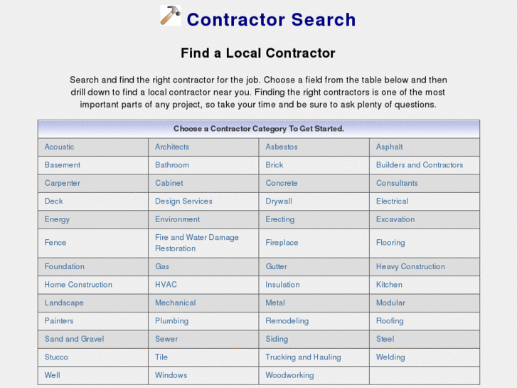 www.findcontractor.org