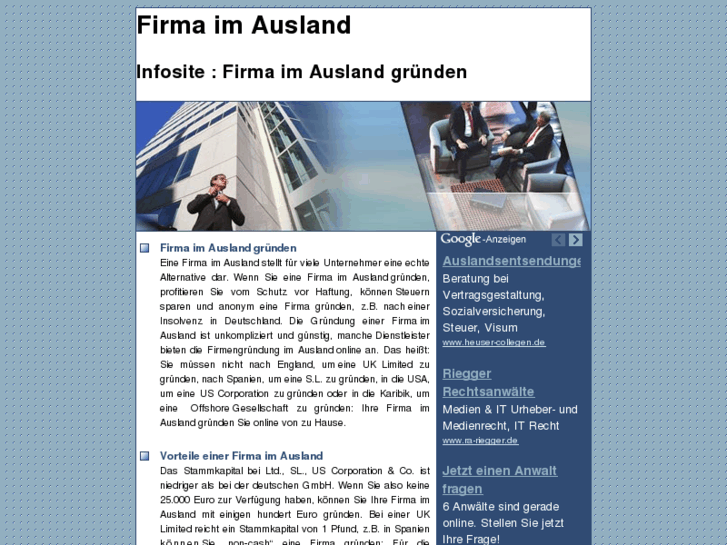 www.firma-im-ausland.de