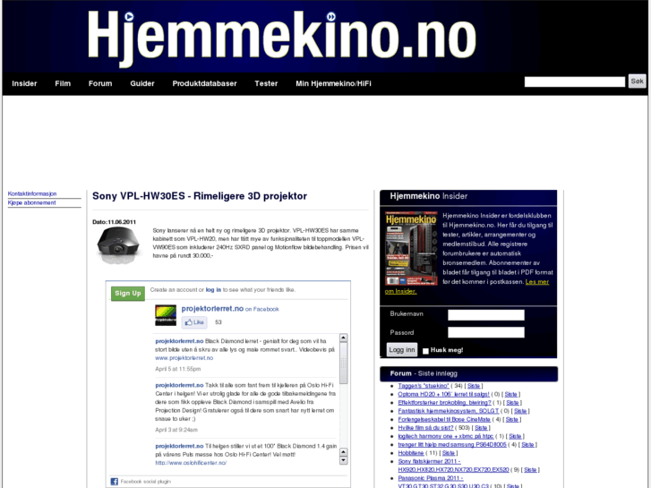 www.hjemmekino.no