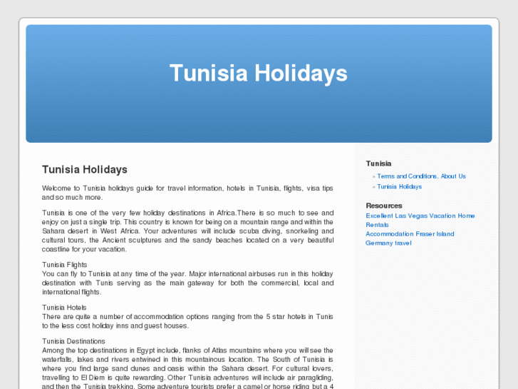 www.holidaystunisia.net