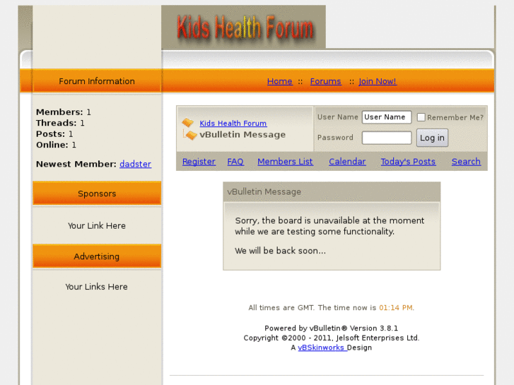 www.kidshealthforum.com