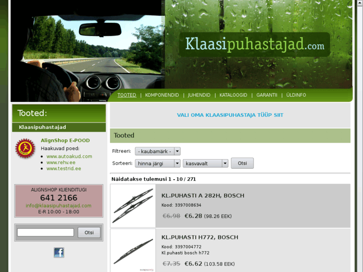 www.klaasipuhastajad.com