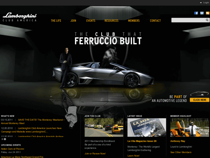 www.lamborghiniclubamerica.com