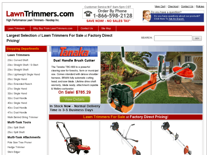 www.lawntrimmers.com