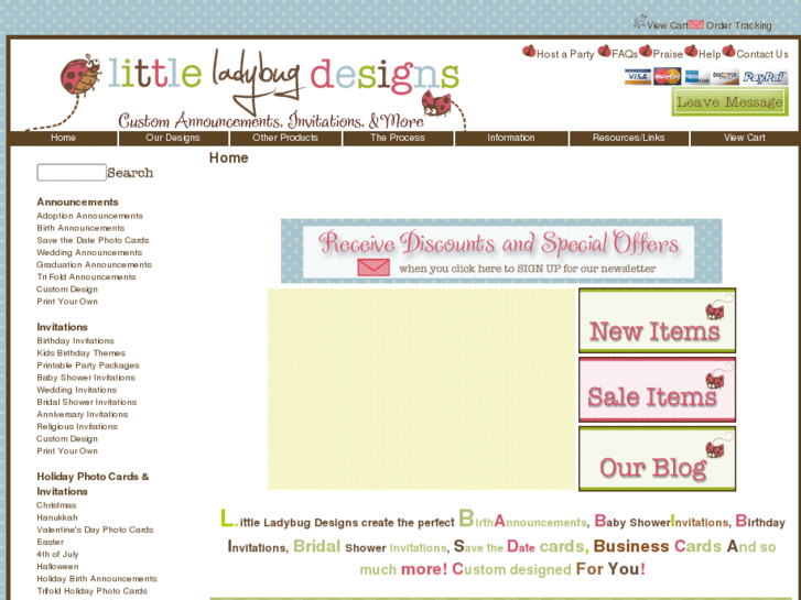 www.littleladybugdesigns.com