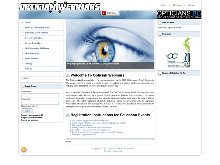 www.opticianwebinars.com