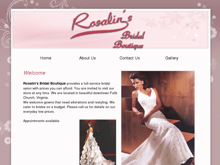 www.rosalinsbridal.com