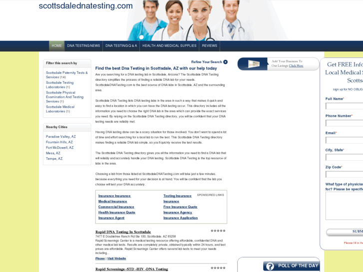 www.scottsdalednatesting.com