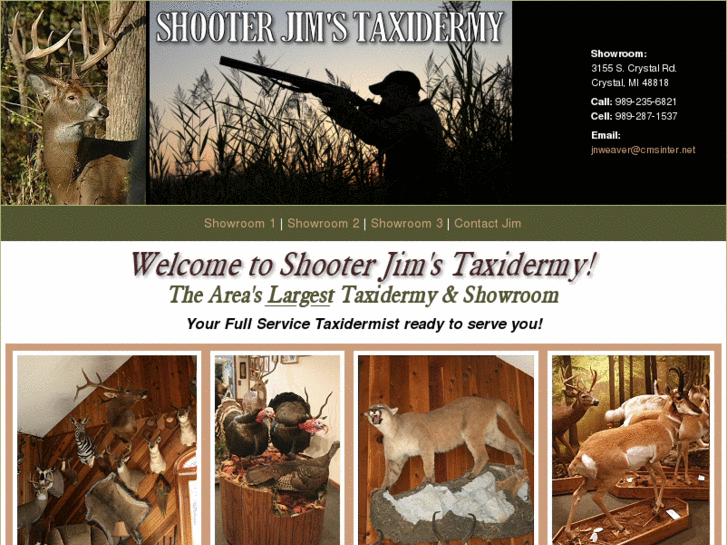 www.shooterjimstaxidermy.com