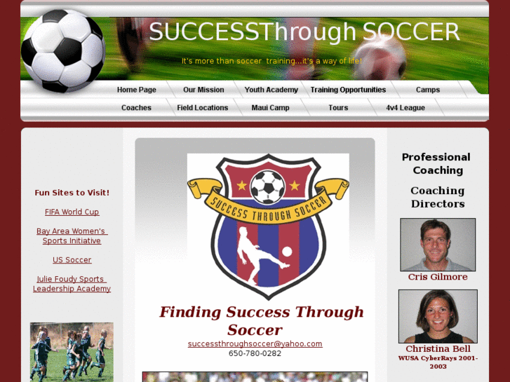 www.successthroughsoccer.com