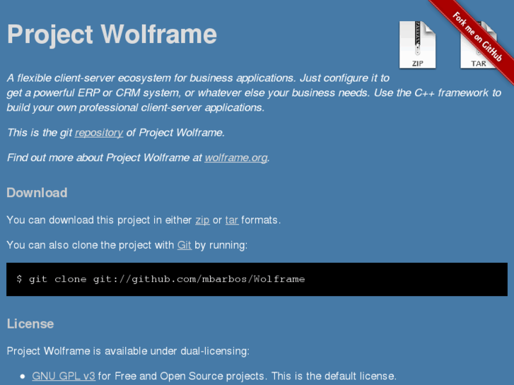 www.wolframe.net