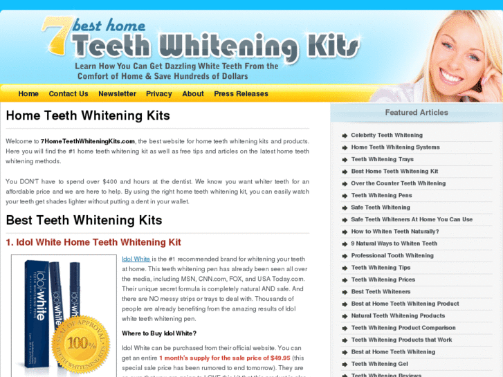 www.7hometeethwhiteningkits.com