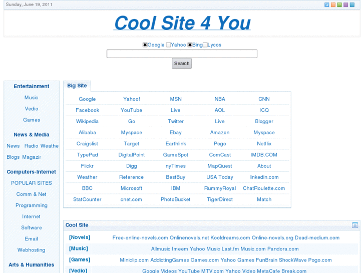 www.coolsite4you.com