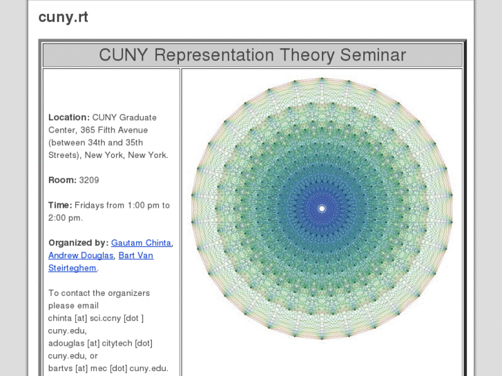 www.cuny-representation-theory.org