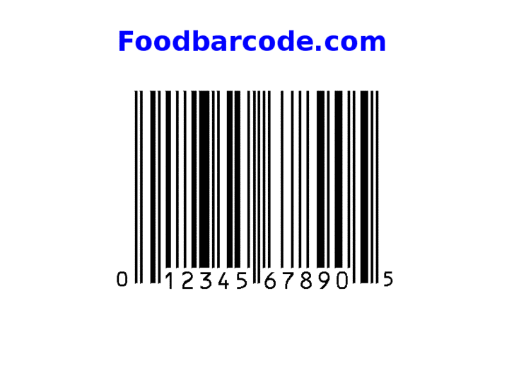 www.foodbarcode.com