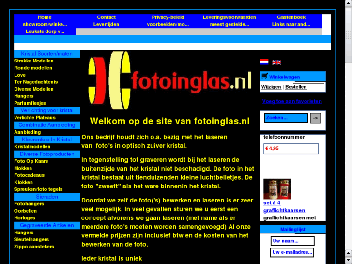 www.fotoinglas.nl