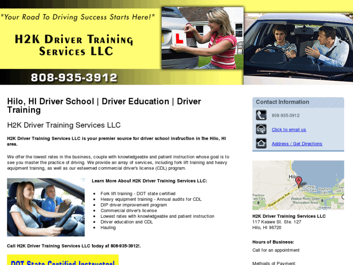 www.h2kdrivertraining.com