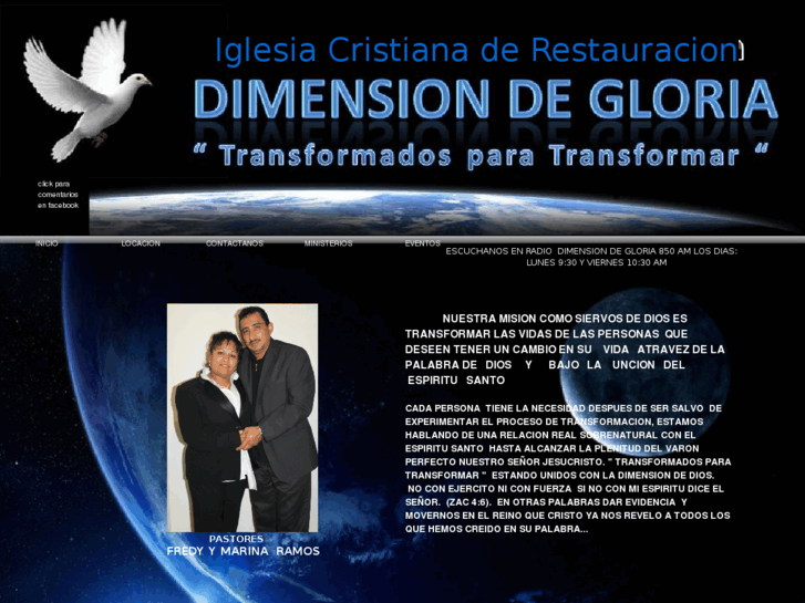 www.iglesiadimensiondegloria.org