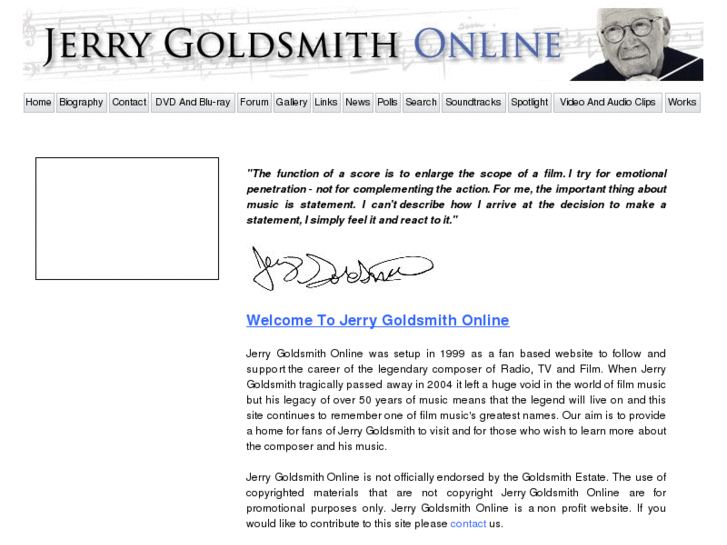 www.jerrygoldsmithonline.com