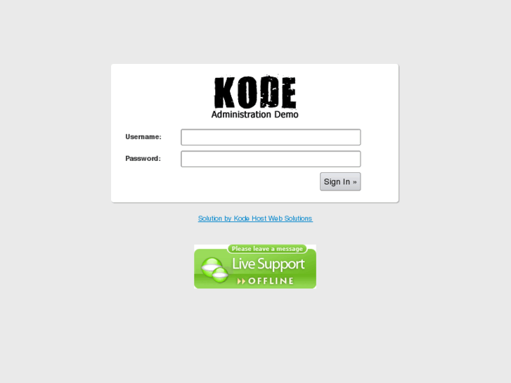 www.kodedemo.com