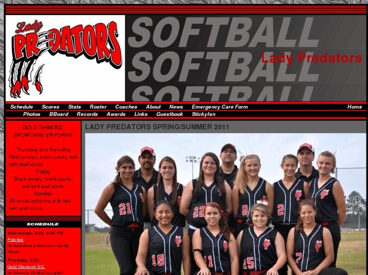 www.ladypredators.net
