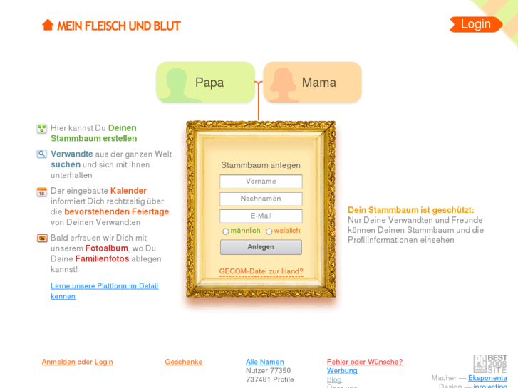 www.meinfleischundblut.de