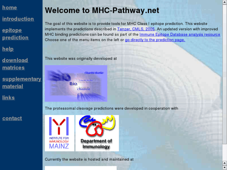 www.mhc-pathway.net