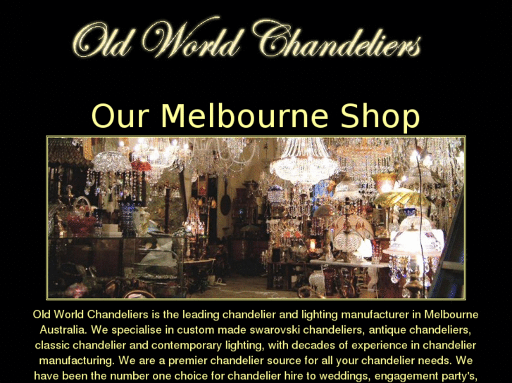 www.oldworldchandeliers.com