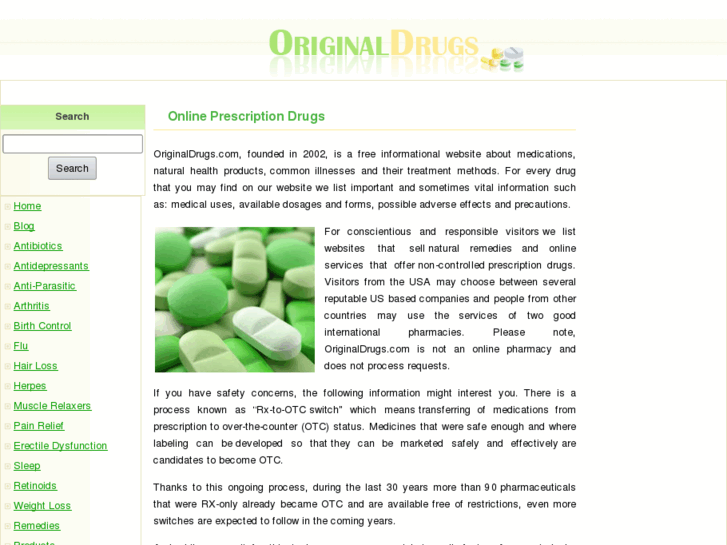 www.originaldrugs.com