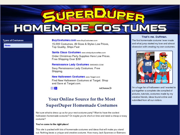 www.superduper-homemade-costumes.com