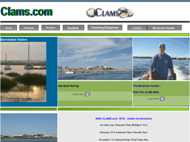 www.clams.com