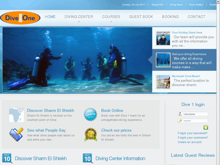 www.dive1one.com