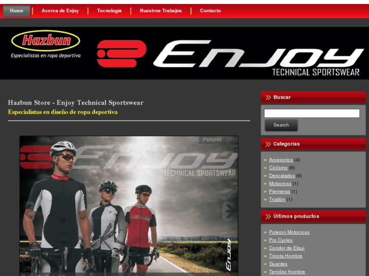 www.enjoysportswear.cl