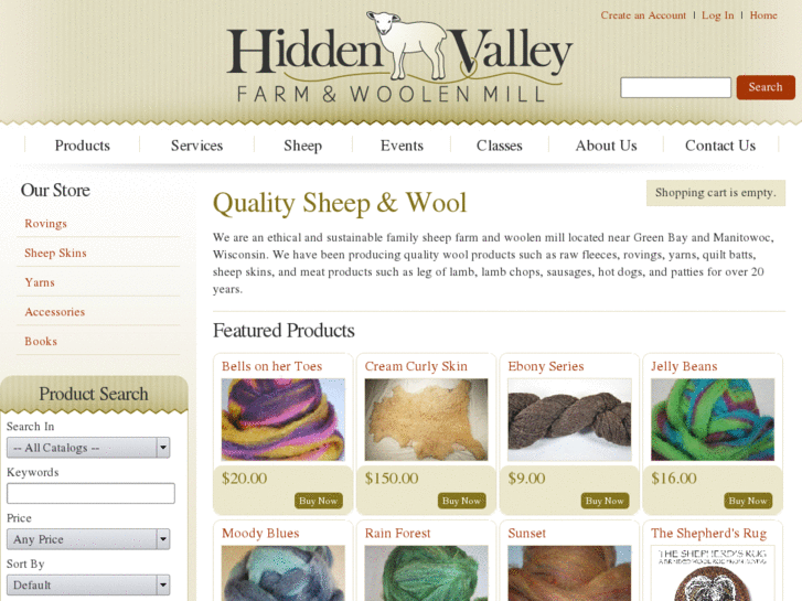 www.hiddenvalleyfarmwoolenmill.com