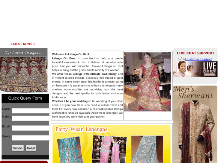 www.lehengaonrent.com