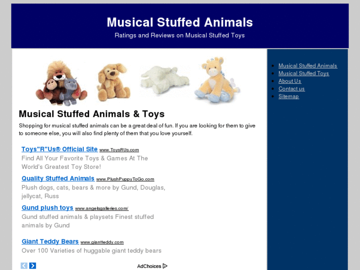 www.musicalstuffedanimals.com