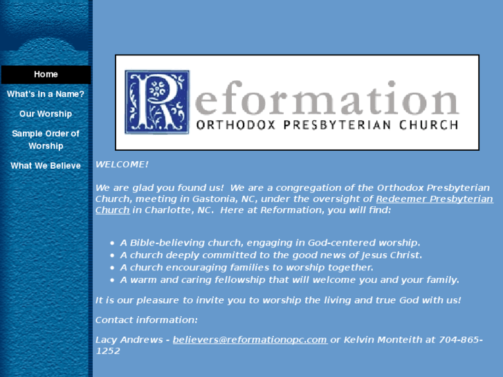 www.reformationopc.com