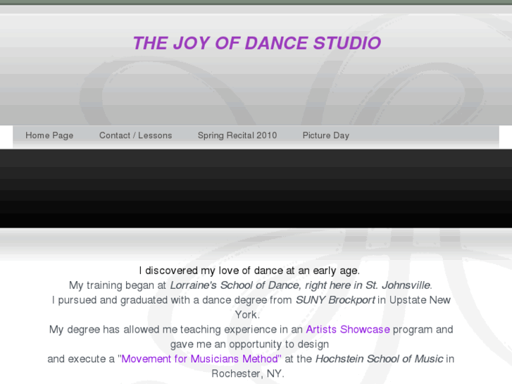 www.thejoyofdancestudio.com