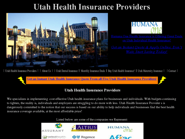 www.utahhealthinsuranceproviders.com