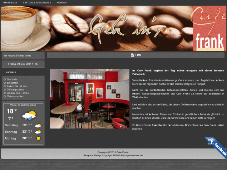 www.cafe-frank.net