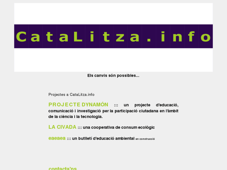 www.catalitza.info